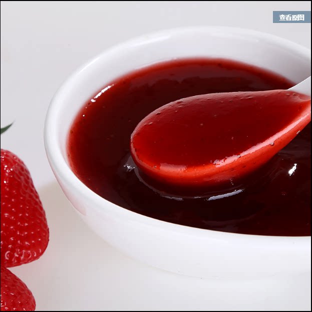 博多草莓果泥 博多果泥 博多家园草莓果泥 果泥果酱1300克