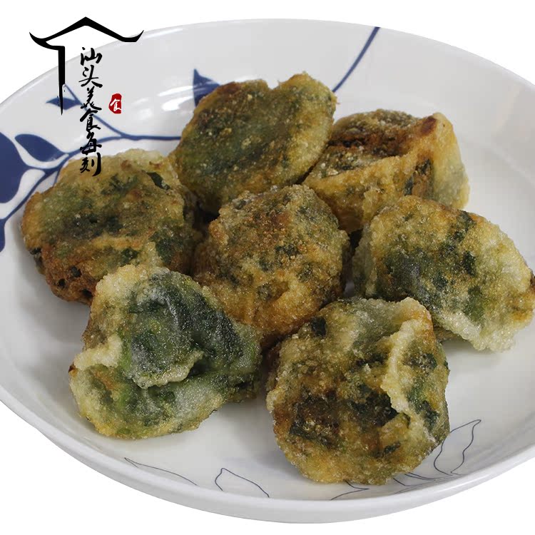 2斤包邮 潮汕小吃美食 汕头特色 韭菜无米果 水晶韭菜粿 500g