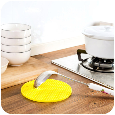 居家家 硅胶垫子隔热垫餐桌垫 欧式防烫垫桌垫餐具垫锅垫碗垫餐垫