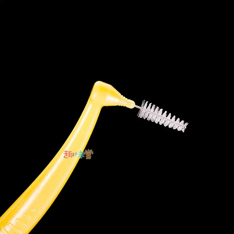 包邮 日本gum全仕康齿科用 l型牙缝刷/牙间隙刷/齿间刷 10支装