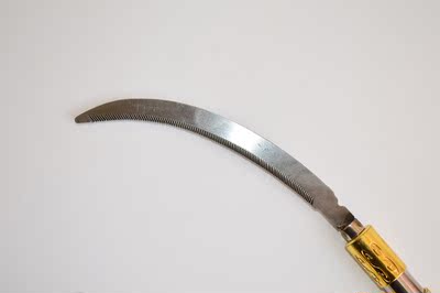 便携钓鱼割草刀 水草刀 割草镰刀 渔具垂钓用品不锈钢割水草刀