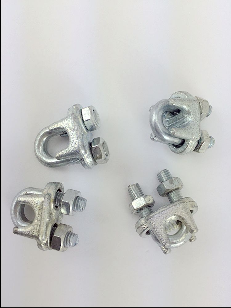钢丝绳锁扣 水泵吊绳卡扣 涨紧丝 固定扣