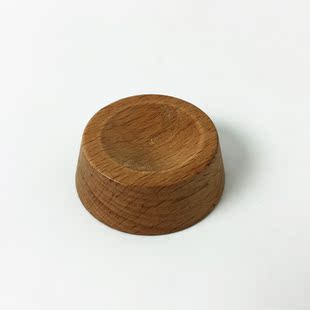 球形榉木底座3d打印月球灯实木圆形底座小配件