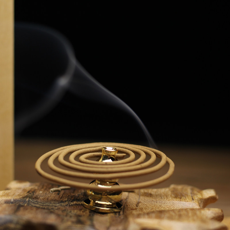 菩提香舍 原味星洲红土沉香盘香天然室内熏香芽庄沉香助眠香阿木