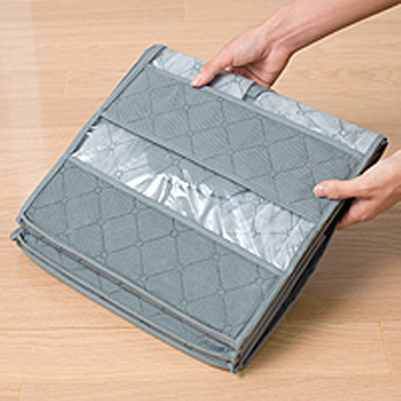 有盖布衣柜整理盒衣服收纳袋装衣箱放衣物分类储物箱子可折叠袋子