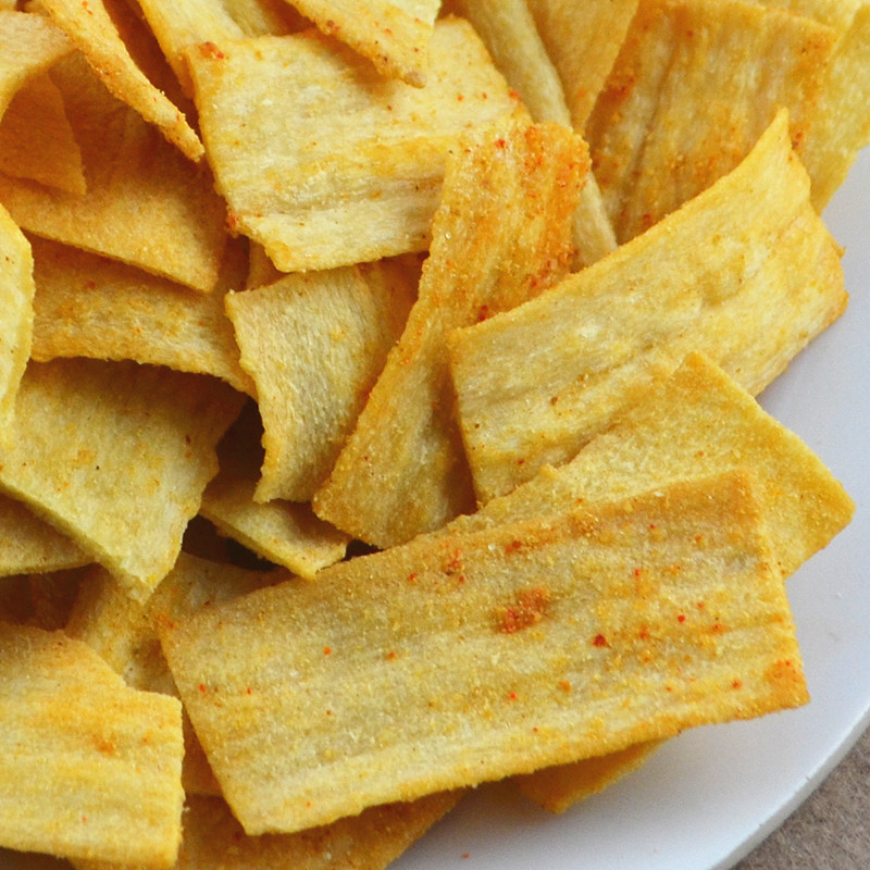 恒旺烤土豆片马铃薯片 多汁牛排味100g膨化食品办公室休闲零食