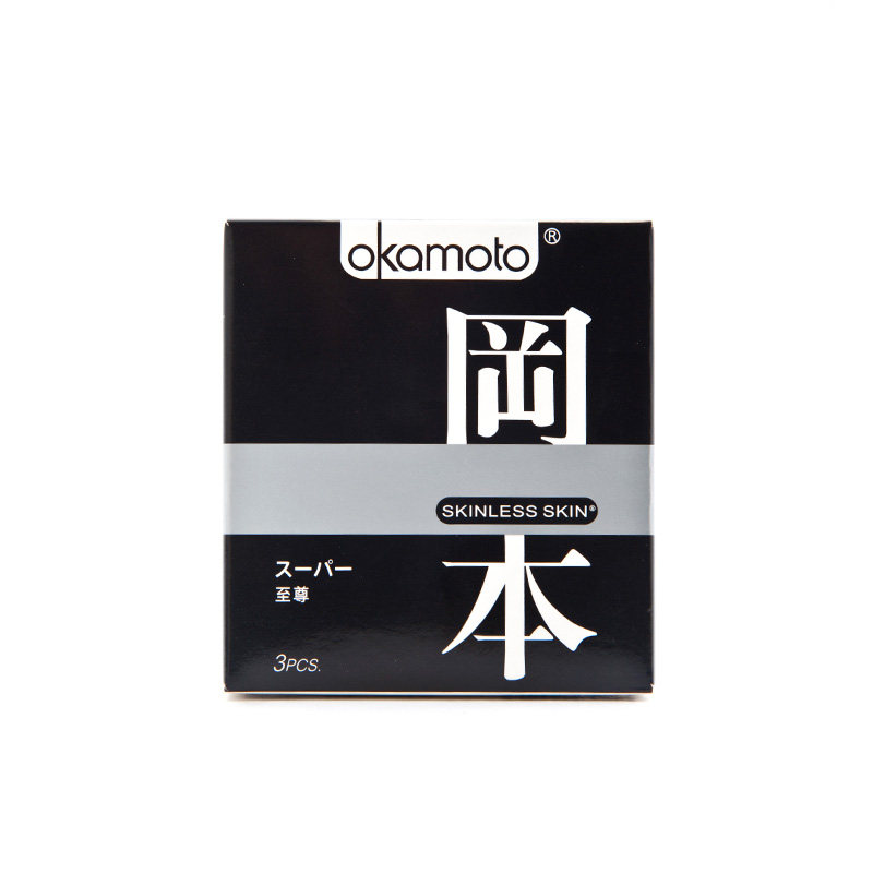冈本skin避孕套纯超薄12只安全套润滑型刺激成人情趣计生用品j