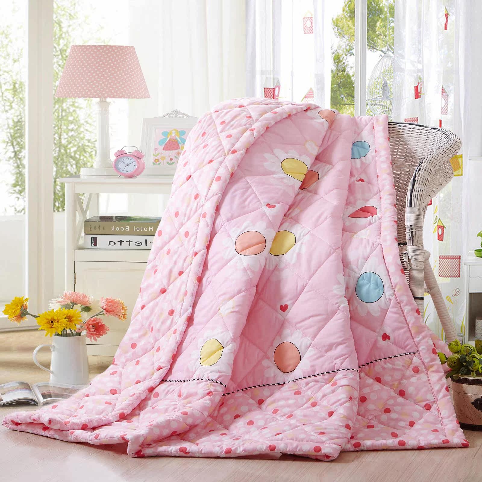 2016新款夏被空调被单人双人 学生儿童薄被小被夏凉被可机洗包邮