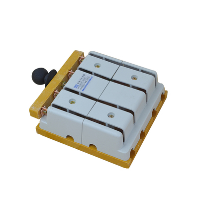 100a四相双投闸刀隔离开关hs11f-100/48开启式防误刀开关加厚铜件