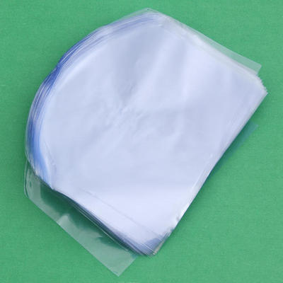 pvc热缩膜袋 收缩膜热塑封膜光盘盒膜 吹塑膜 包装定制宽12*12cm