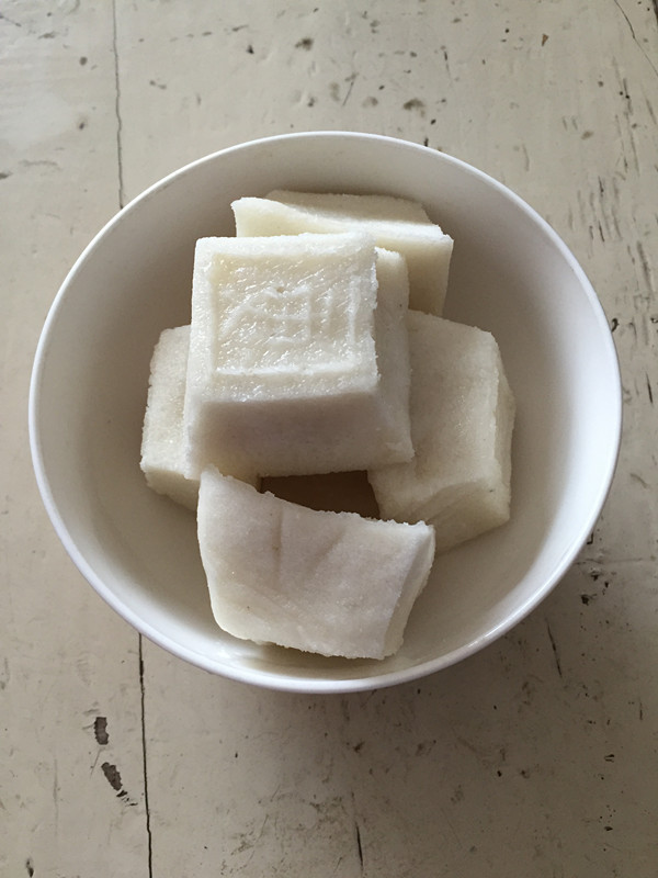 东台特产现做手工糯米糕 纯糯米年糕500g 糯米方块糕 5斤包邮