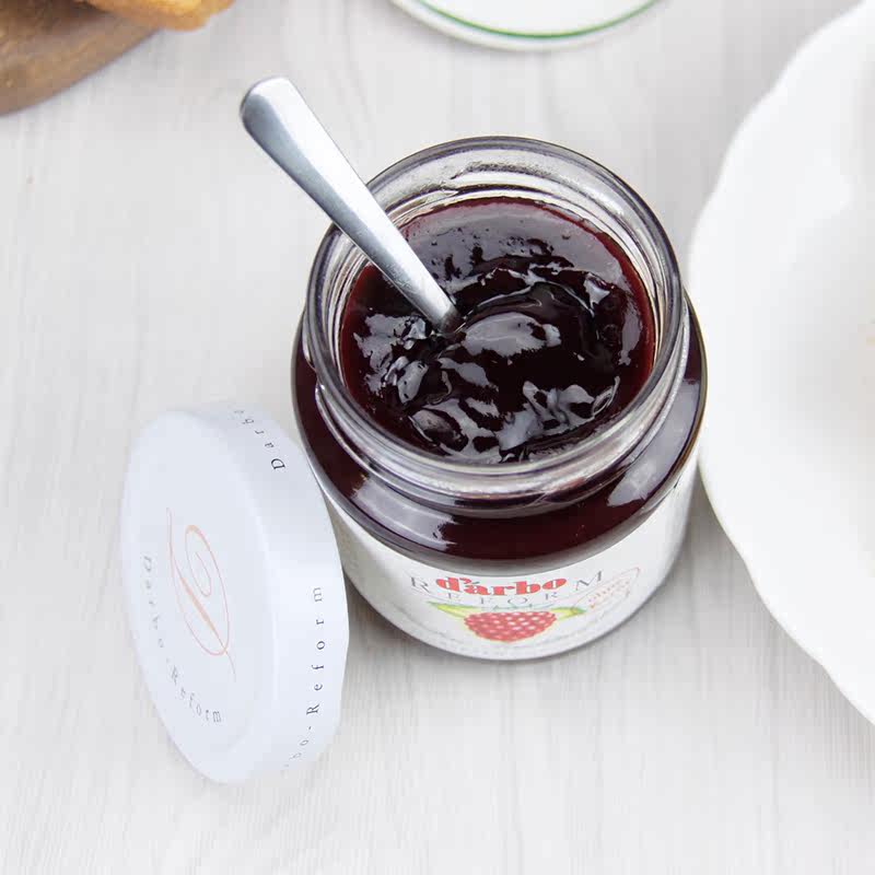 进口果酱 德宝覆盆子果酱低糖水果酱【2018年1月到期】