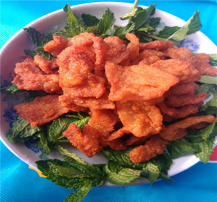 云南蒙自过桥米线 米线面条帽子 酥肉 香酥肉片 秘制香酥包邮