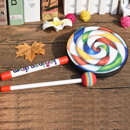 奥尔夫乐器 儿童长柄响板 响拍德国goki童打击乐器_不打折现价9.90元