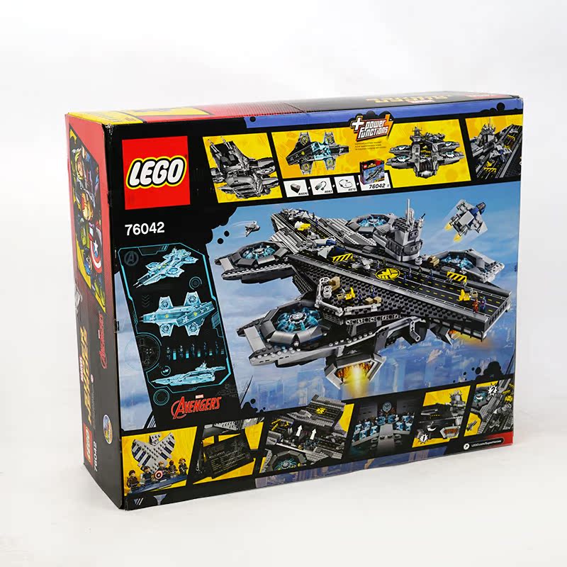 lego乐高积木76042超级英雄系列者联盟神盾局 拼装玩具