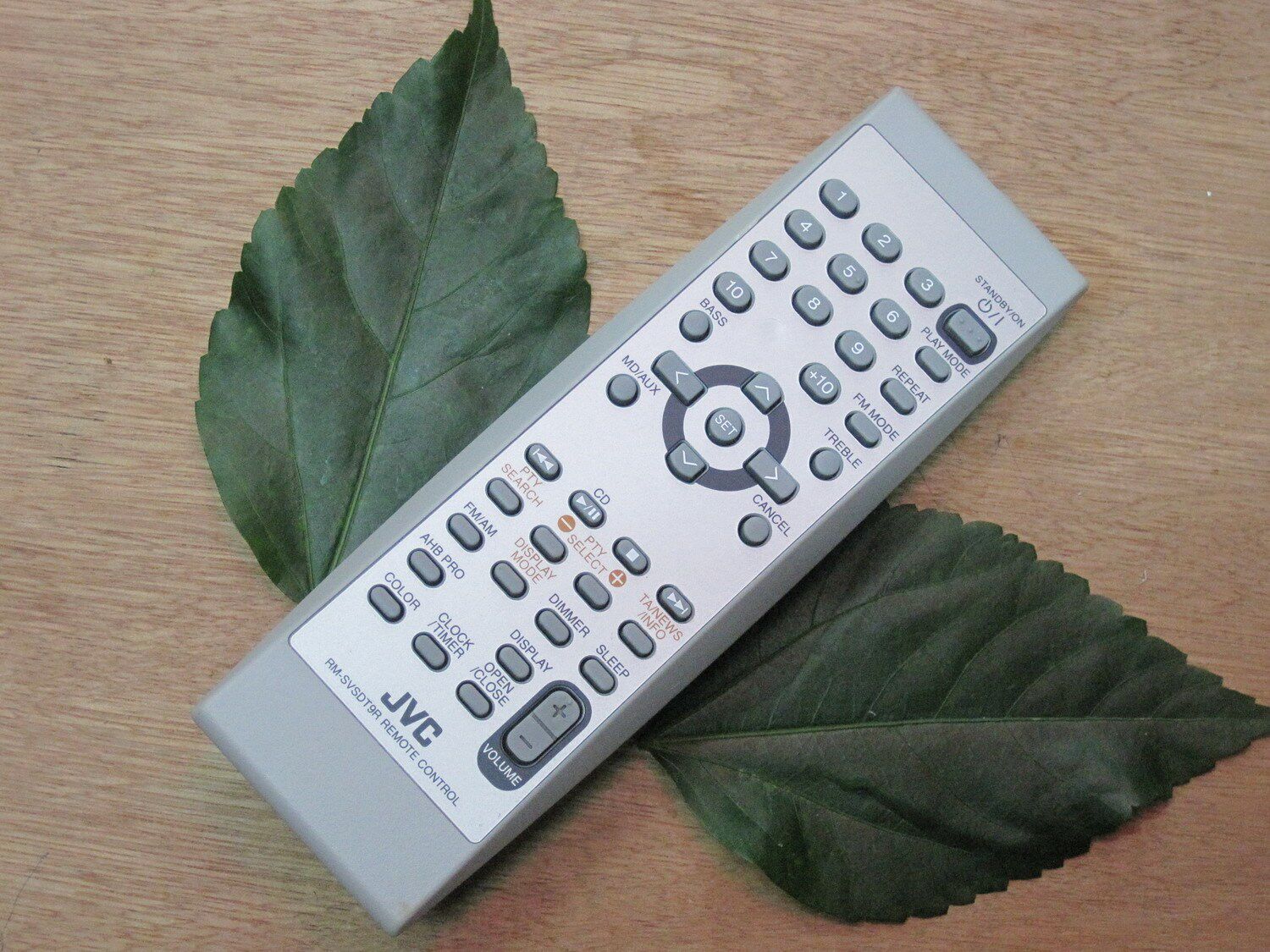 全新原装jvc组合音响遥控器【rm-svsdt9r】