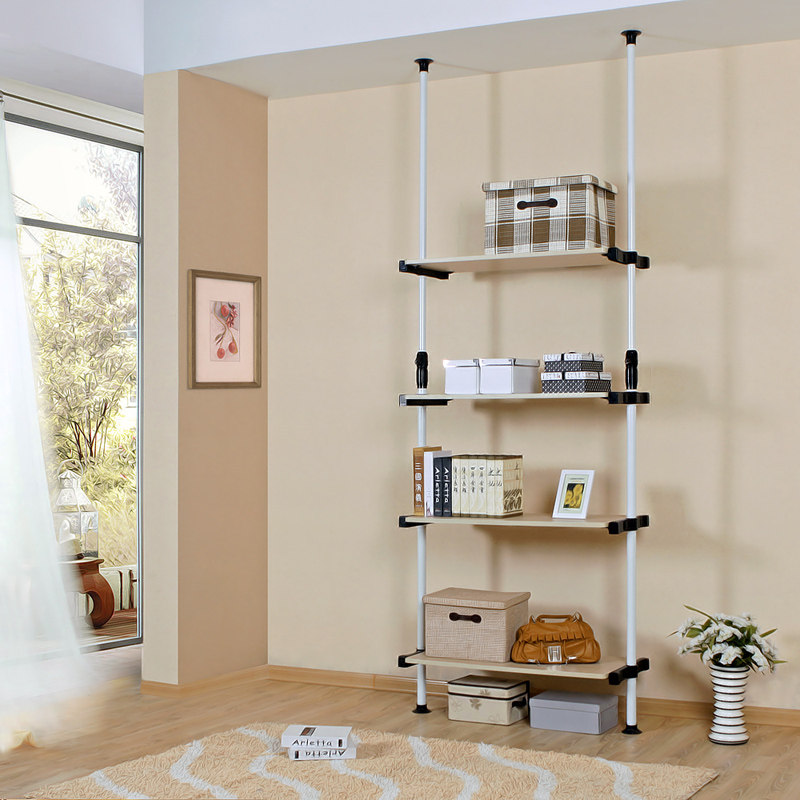 创意家居客厅木板装修架墙角置物架隔板书架搁板壁架层架时尚家具