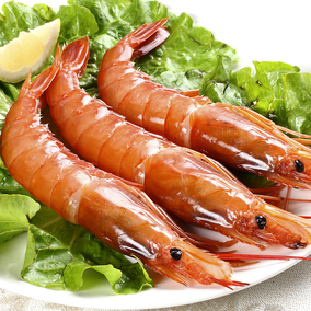 阿根廷进口红虾l2 大虾野生深海海鲜烧烤食材2kg 盒装
