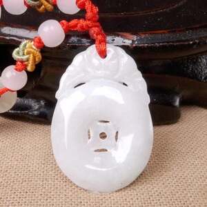 龙义开光翡翠钱币福在眼前平安扣已售0件 ￥ 48.0 ￥96.0(5折) 包邮