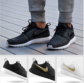 美国代购nike roshe run 星空泼墨运动鞋男鞋女鞋 定制 部分现货