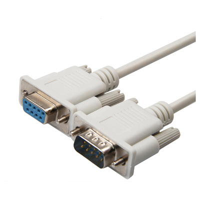 rs232 串口线 九针对九孔延长线公对母线 com口线 9针/9孔数据线_双氙