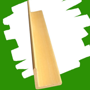 直角 厂家直销生态木 室内直角包边条 25*25阳角线 护角环保新材料