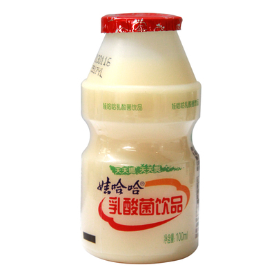 【天猫超市】娃哈哈乳酸菌奶100ml/瓶(4瓶起售)乳酸菌发酵