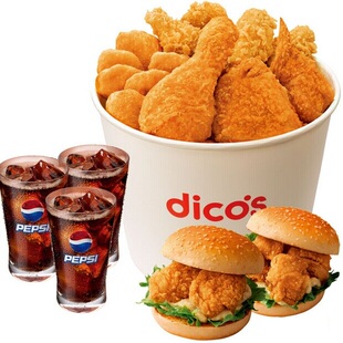 德克士欢乐桶餐 国庆节日宅急送男女友惊喜礼物