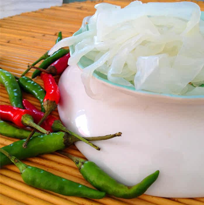 徐州特产拉皮水晶粉丝粉皮大拉皮凉皮无添加剂涮火锅凉拌6斤包邮