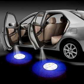 专用于科鲁兹 雪佛兰镭射灯投影灯汽车led装饰灯改装免接线投影灯