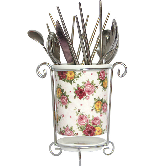 特价包邮正品雅诚德皇爵c型陶瓷筷子筒沥水筷子笼厨房餐具笼筷筒