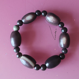 宁夏贺兰石手链 手工编制饰品 男女饰品 男式手链 串珠