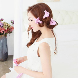 头饰 缀恋日韩不伤发卷发条 睡眠海绵卷发棒卷发器发卷美发工具头饰