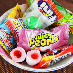 休闲零食品 西班牙进口菲尼 夹心口香糖10粒多口味混装糖果泡泡糖