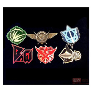 起点官方授权全职高手动漫周边金属徽章胸针礼盒整套现货兴欣蓝雨