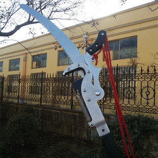 台湾刘盛5米高枝剪 高空剪 高枝锯 进口园林园艺工具 巨无霸刀头