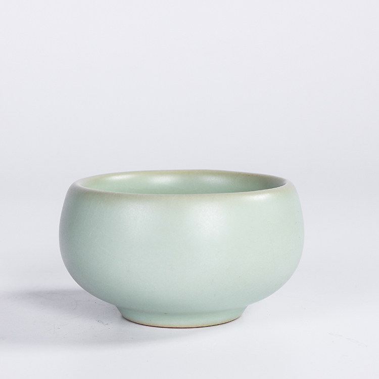 开片汝窑茶杯陶瓷功夫茶具小茶杯品茗杯子茶碗 汝瓷茶盏红茶单杯