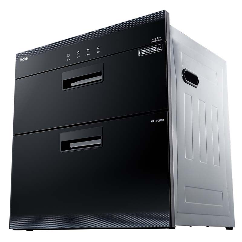 haier/海尔 zqd90f-12lcs消毒柜嵌入式家用触摸镶嵌碗柜光波巴氏