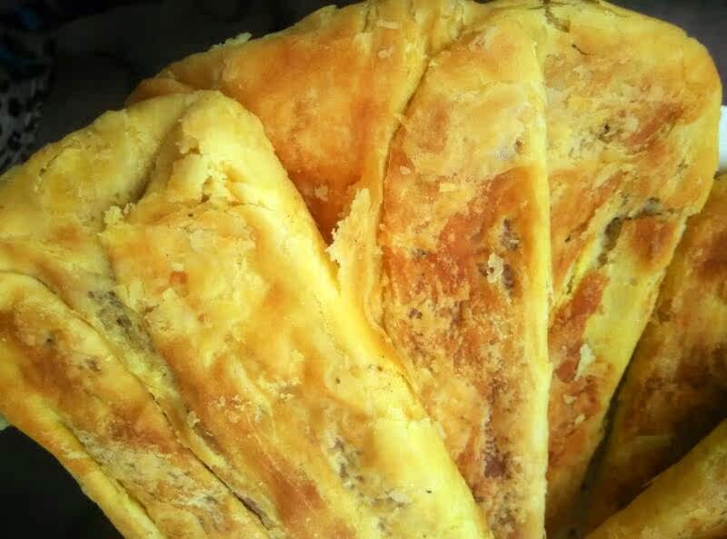 山西特产现烤原平老宋红糖锅魁盔三尖角饼混糖月饼麻花胡麻油酥饼