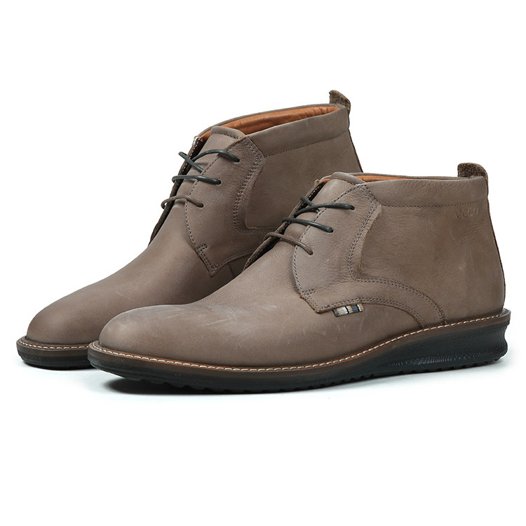 全球购爱步男鞋德国代购ecco 610124 爱步男鞋商务休闲鞋德国代购