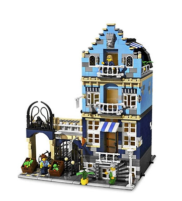 全新乐高10190市场购物街街景男女孩子组装积木拼搭人仔玩具礼物