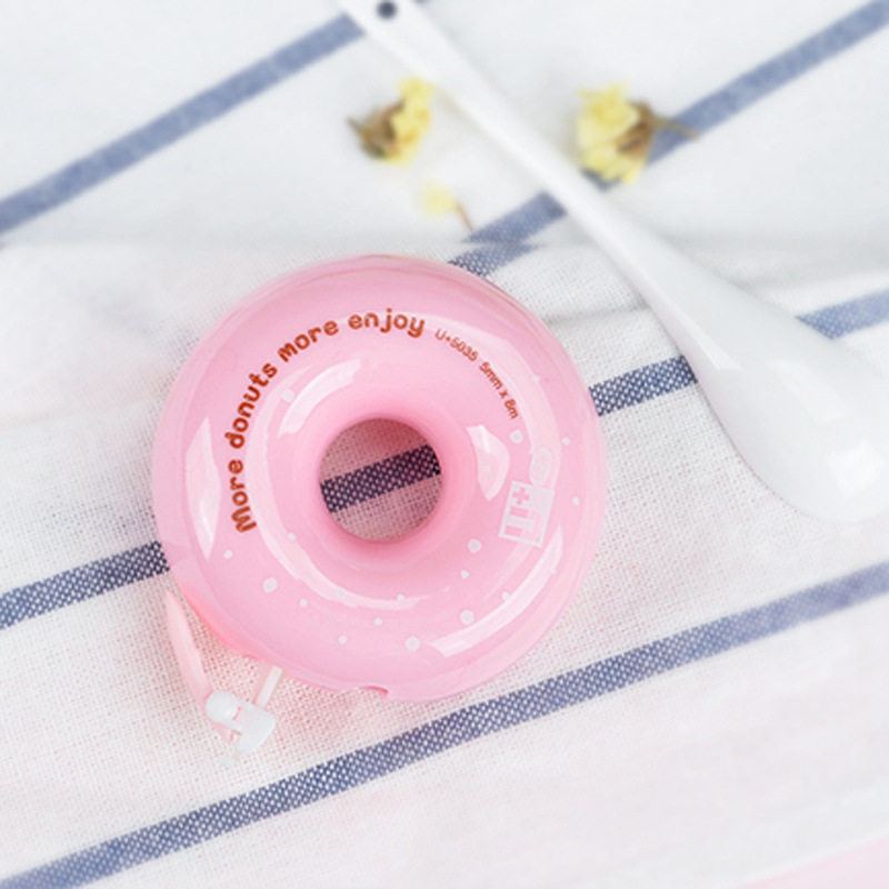 小清新创意文具可爱造型涂改带甜甜圈修正带学生改正带 礼品文具