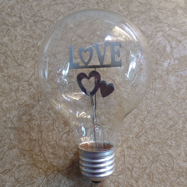 爱迪生艺术灯泡创意浪漫温馨灯泡龙珠节能小夜灯泡七彩光源e27口