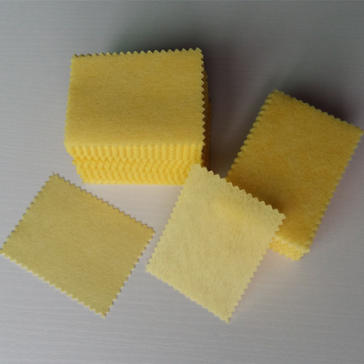 贴膜清洁无纺布 手机屏幕擦拭纸 无尘薄棉片小黄布不掉毛包邮发批