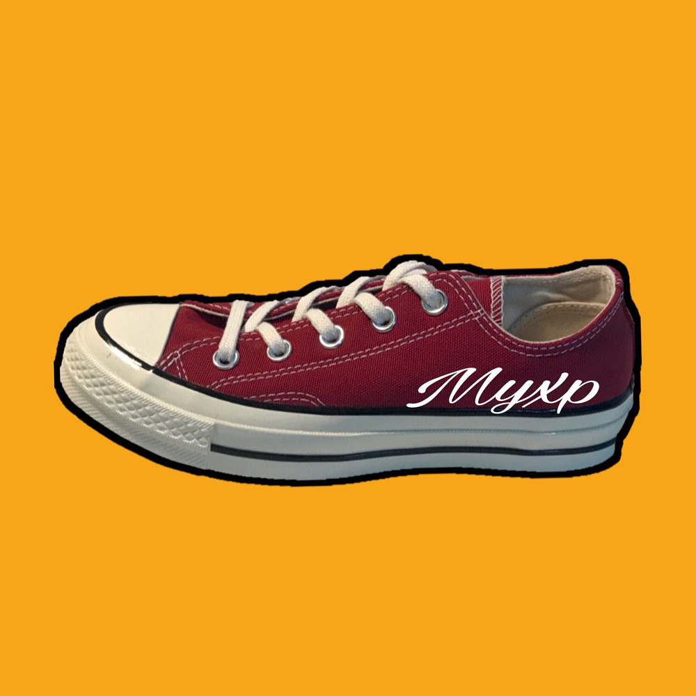 正品converse/匡威帆布鞋1970s三星标 粉橘橙低帮 男女鞋155746c