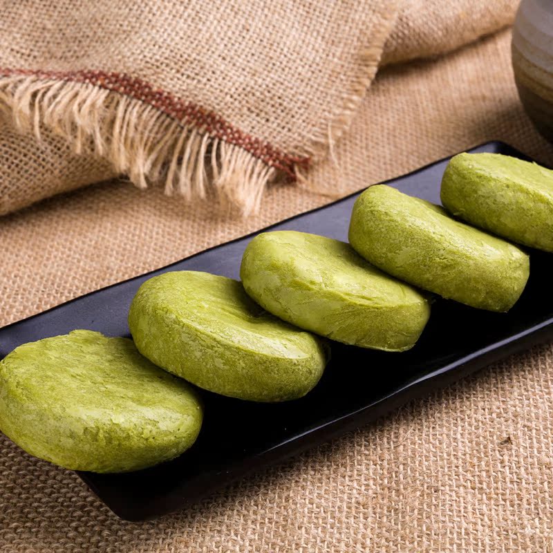 知味观龙井茶酥 绿豆味传统糕点心茶点杭州特产礼盒小吃美食150g