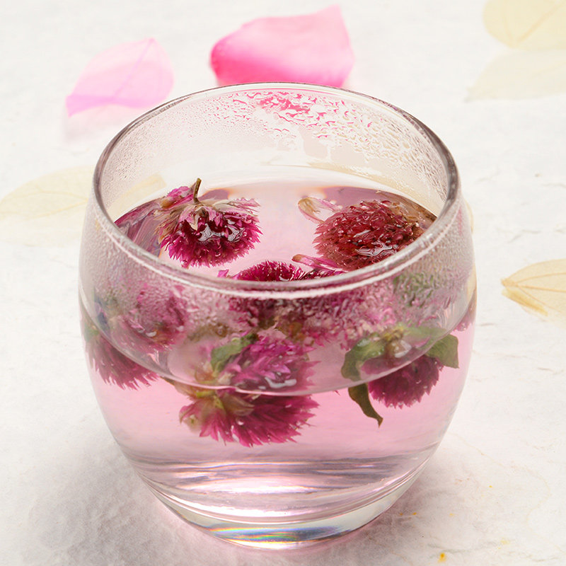 【买就送满包邮】千日红紫妃子红花茶可配柠檬玫瑰花草茶散装50克