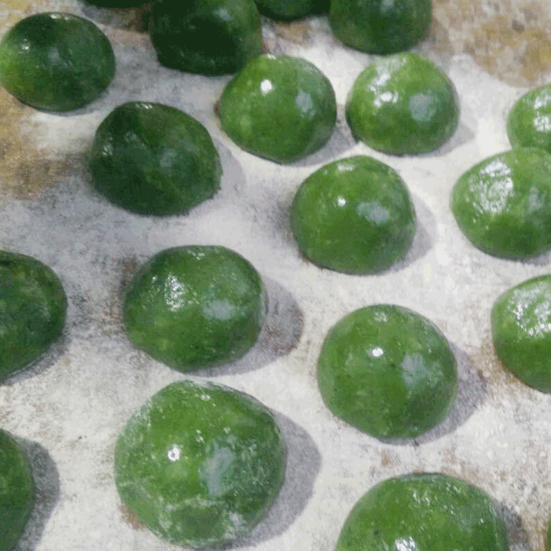 青团子野生地梅手工食品 清明果浙江温岭特产 糯米美食小吃糕点圆