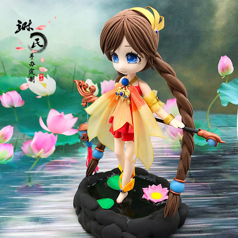 【雪橙手办】王者荣耀貂蝉手办公仔貂蝉圣诞恋歌仲夏夜之梦手办