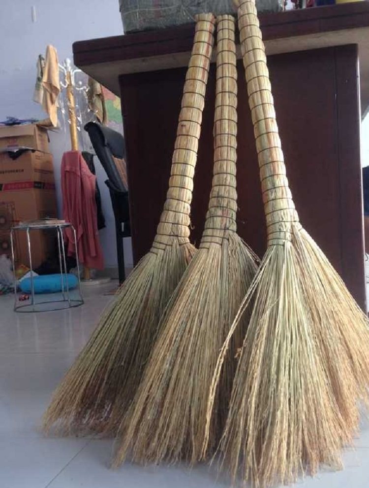 扫帚手工高粱苗老式扫把笤帚清洁帮手黄金丝绿色环保量大可优惠